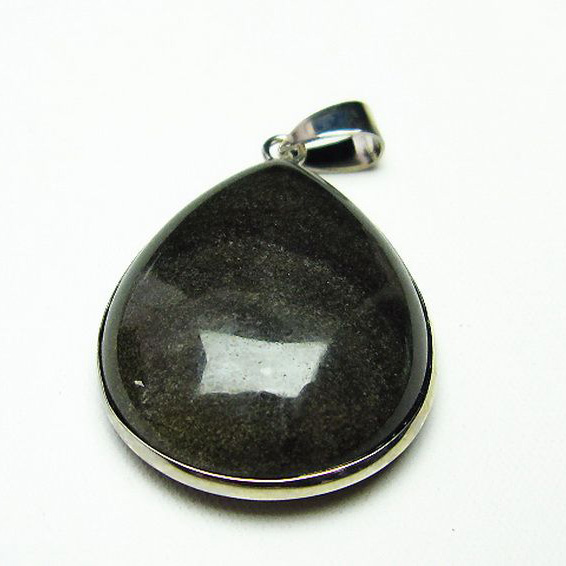 ゴールドキャッツアイオブシディアンペンダント[T174-2011]