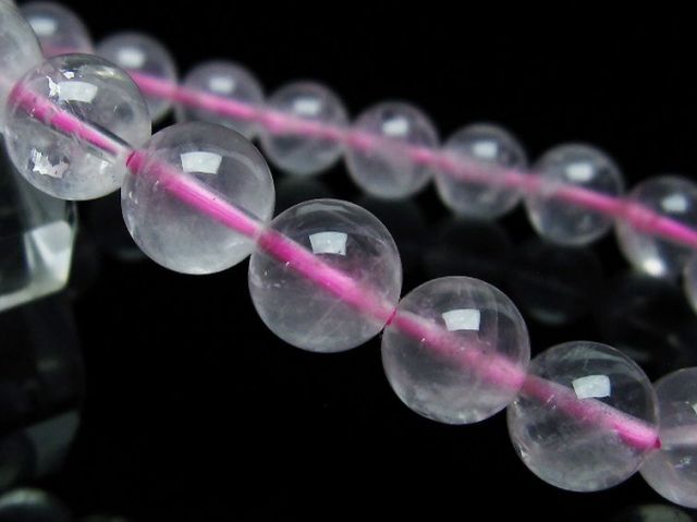 ピンクメタモルフォーゼスブレスレット9mm[T178-3555]