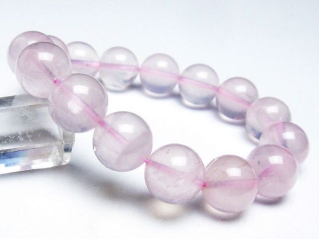 パワーストーン 天然石 ピンクメタモルフォーゼスブレスレット 14mm  