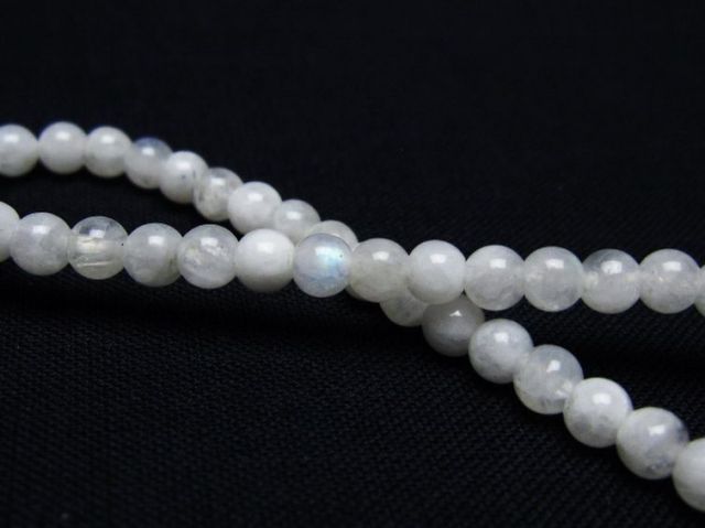 ムーンストーンブレスレット 4mm [T18-9486]