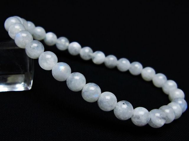 ムーンストーンブレスレット 6mm [T18-9495]
