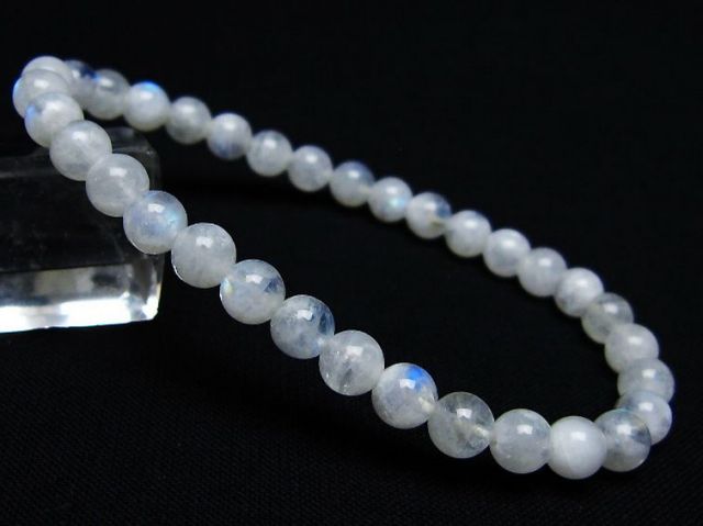 ムーンストーンブレスレット 6mm [T18-9499]