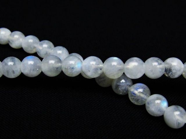 ムーンストーンブレスレット 6mm [T18-9499]