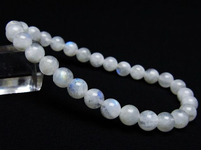 ムーンストーンブレスレット 7mm [T18-9508]