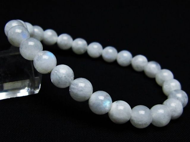 ムーンストーンブレスレット 8mm [T18-9533]