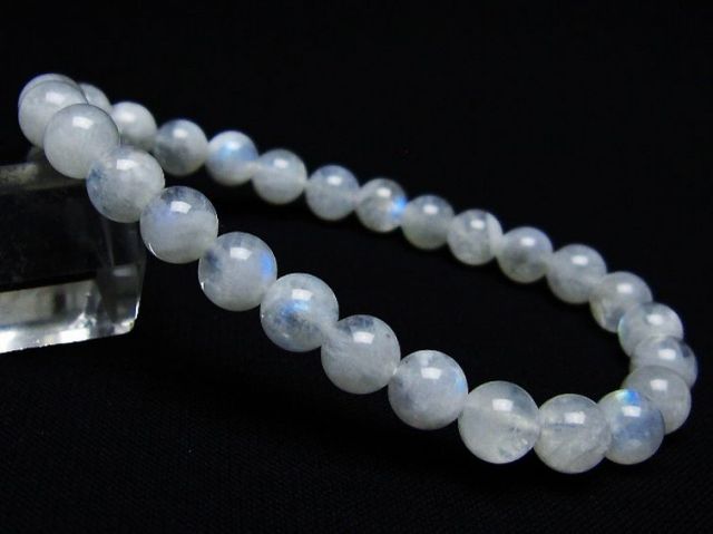 ムーンストーンブレスレット 7mm [T18-9539]