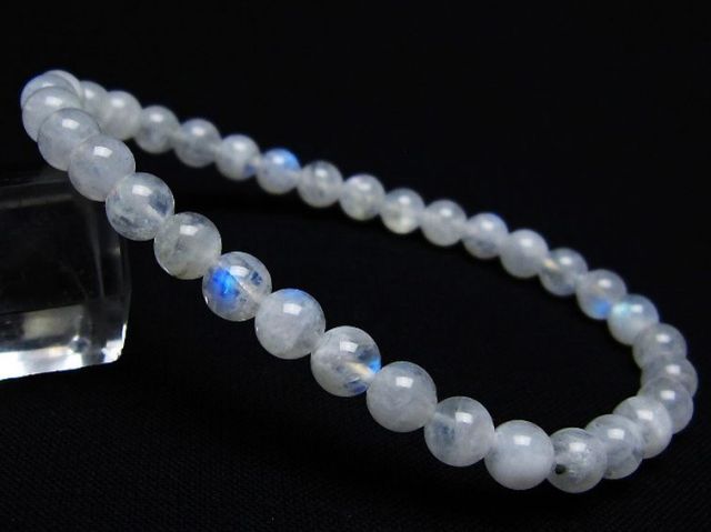 ムーンストーンブレスレット 6mm [T18-9556]