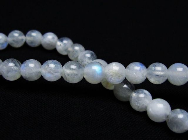 ムーンストーンブレスレット 6mm [T18-9556]