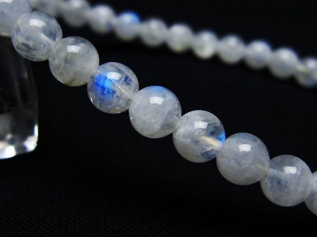 ムーンストーンブレスレット 6mm [T18-9556]