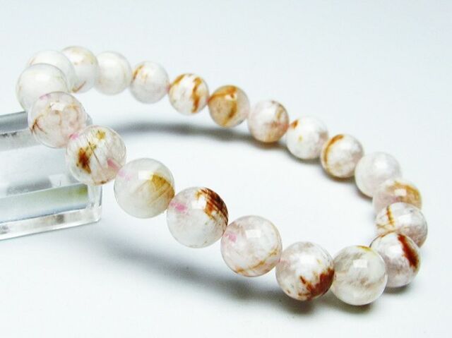 セリサイト イン クォーツ ブレスレット9mm[T190-1708] 