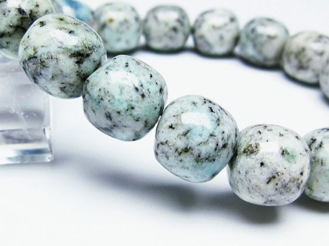 K2ストーン アズライト イン グラナイト ブレスレット[T193-3232] 