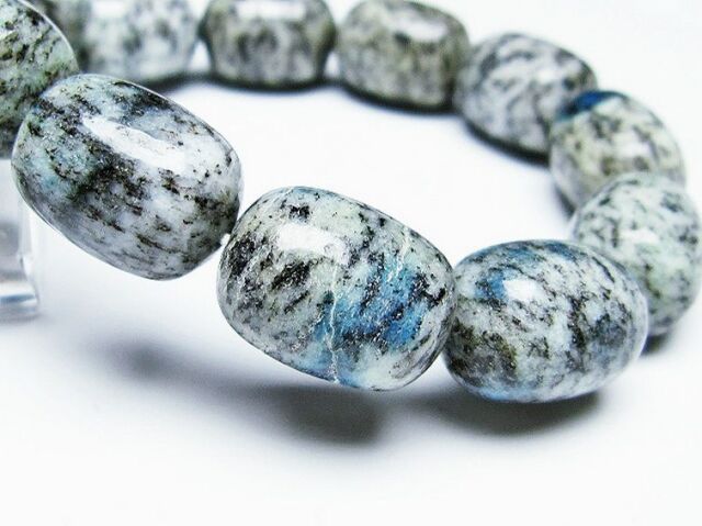 K2ストーン アズライト イン グラナイト ブレスレット[T193-3242] 