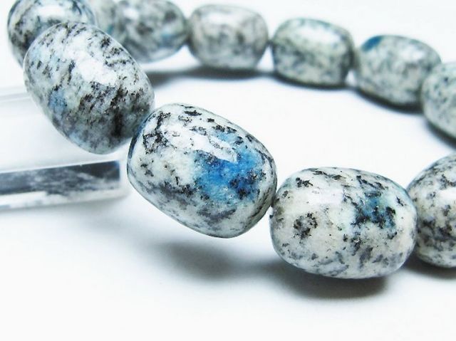 パワーストーン 天然石 K2ストーン アズライト イン グラナイト