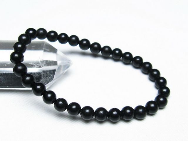 シュンガイト ブレスレット 6mm [T20-6586]