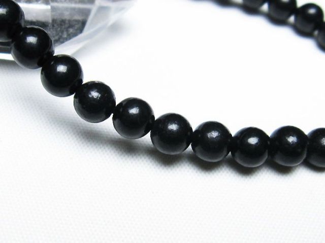 シュンガイト ブレスレット 6mm [T20-6586]