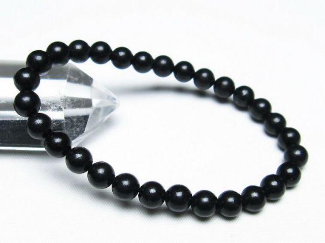 シュンガイト ブレスレット 6mm [T20-6592]