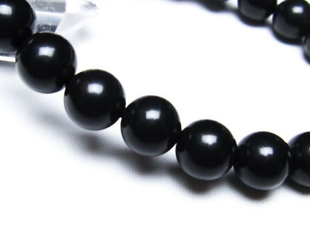 シュンガイト ブレスレット 10mm [T20-6739]