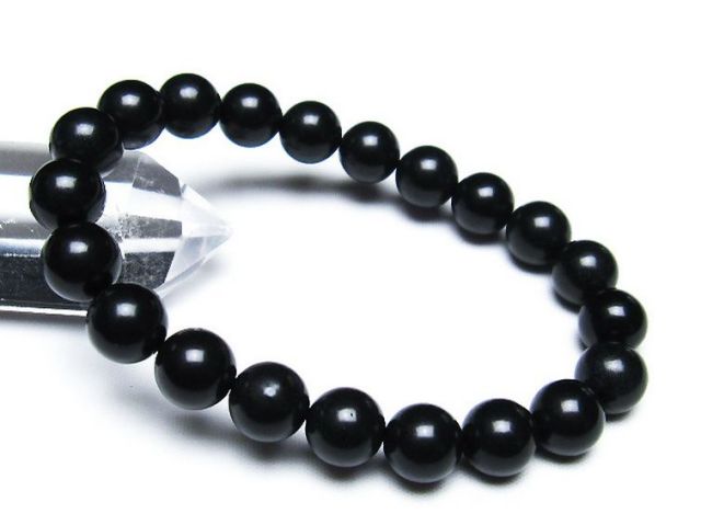 シュンガイト ブレスレット 10mm [T20-6747]