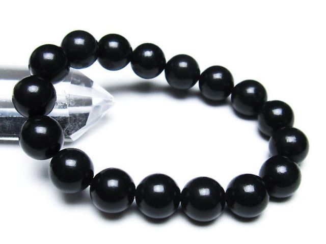 シュンガイト ブレスレット 12mm [T20-6778]