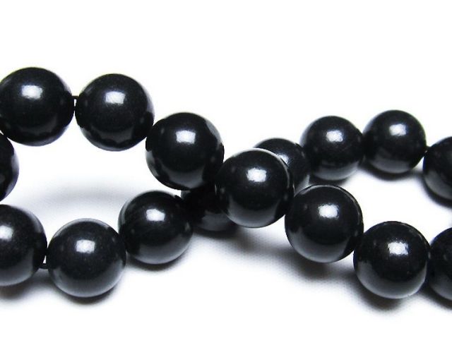 シュンガイト ブレスレット 12mm [T20-6778]