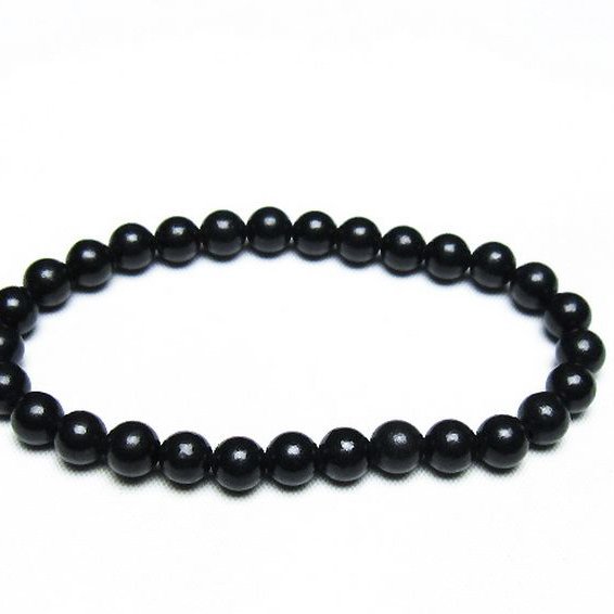 シュンガイト ブレスレット 6mm [T20-6959]