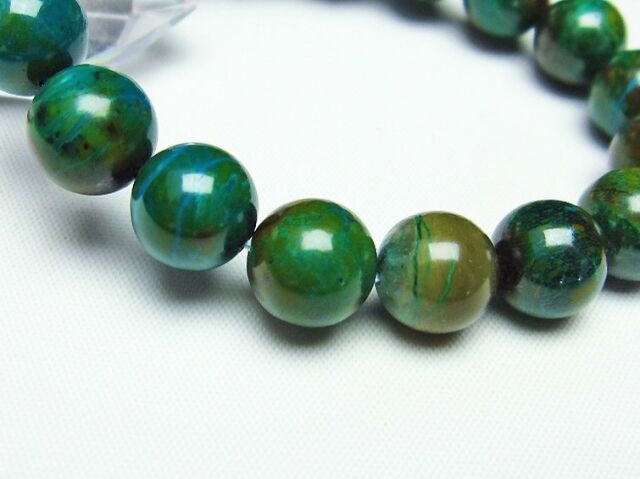 激レア【神秘】高品質 グリーンムーンストーン 11mm ブレスレット 一点物 ◇レアストーン！◇つやつや！癒しのパステルグリーン◇聖なる石