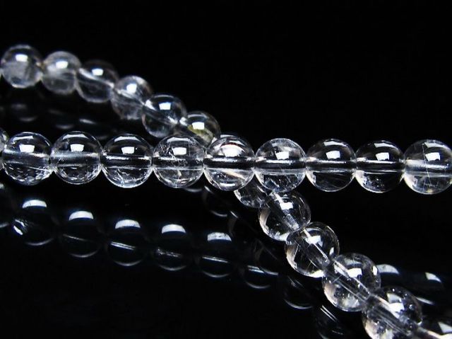 放射プラチナルチルブレスレット 6mm [t205-4566]