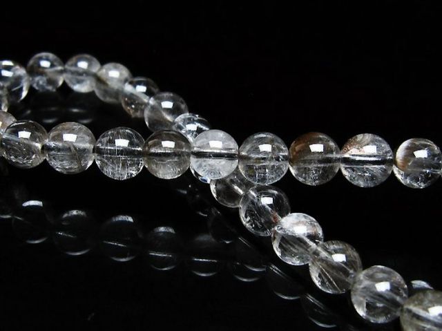 放射プラチナルチルブレスレット 6mm [t205-4617]
