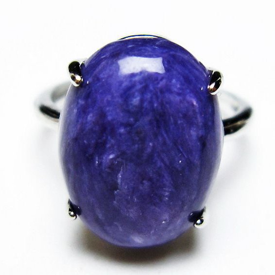 チャロアイト指輪(16号)[T210-2245]