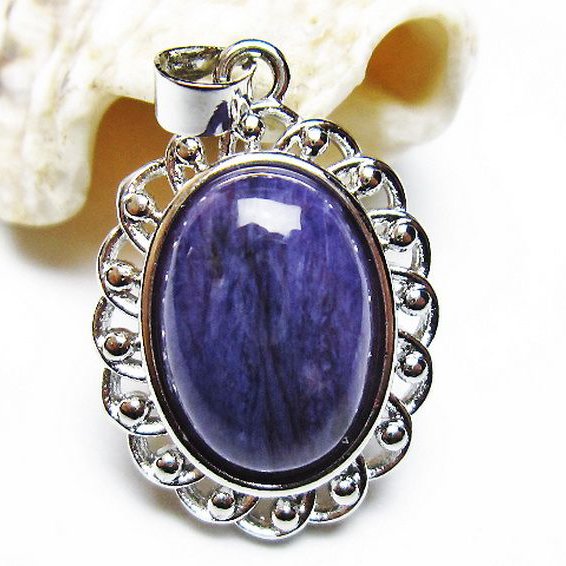 チャロアイトペンダント[T210-2555]