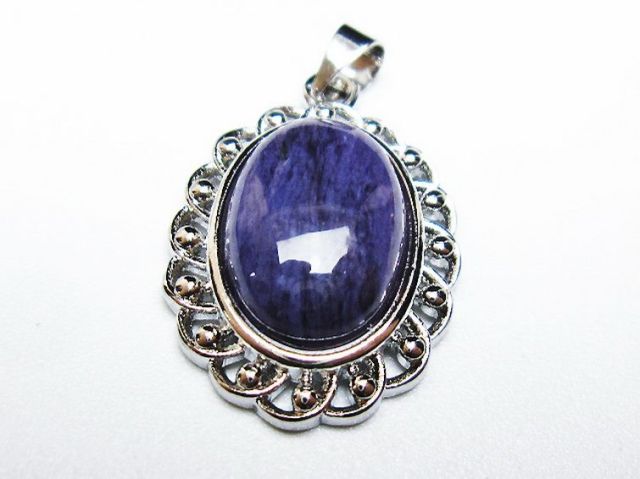 チャロアイトペンダント[T210-2555]