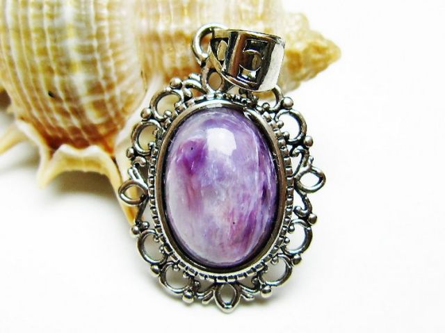 チャロアイトペンダント[T210-2910]