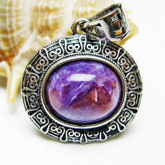 チャロアイトペンダント[T210-2930]