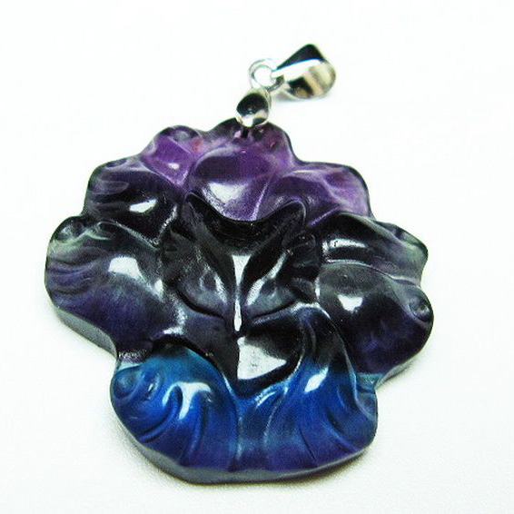 フローライト ペンダント[T211-5300]