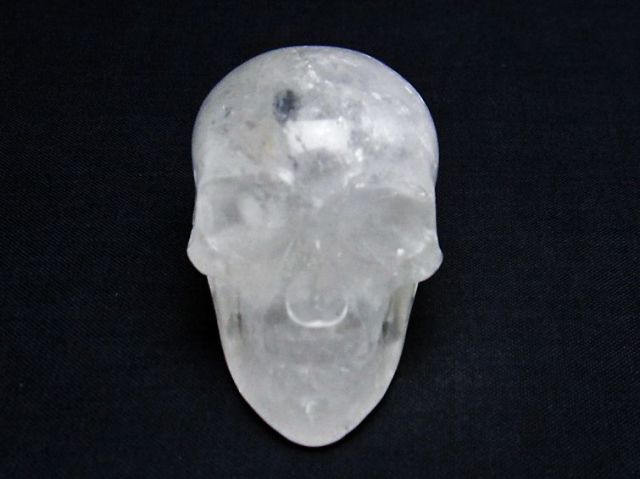 ヒマラヤ水晶ドクロ[T215-3549]