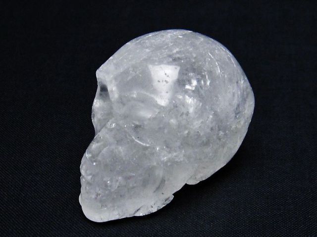 ヒマラヤ水晶ドクロ[T215-3591]