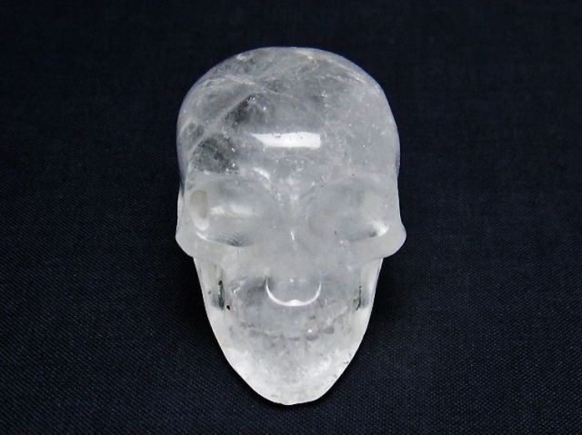 ヒマラヤ水晶ドクロ[T215-3594]