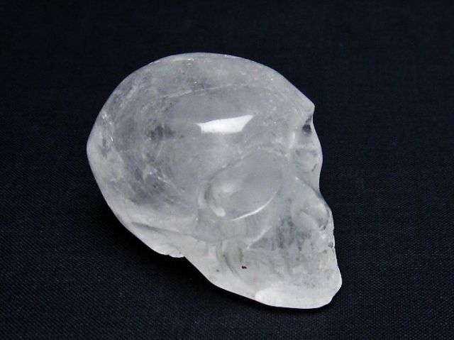 ヒマラヤ水晶ドクロ[T215-3594]