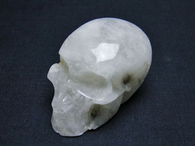 ヒマラヤ水晶ドクロ[T215-3772]