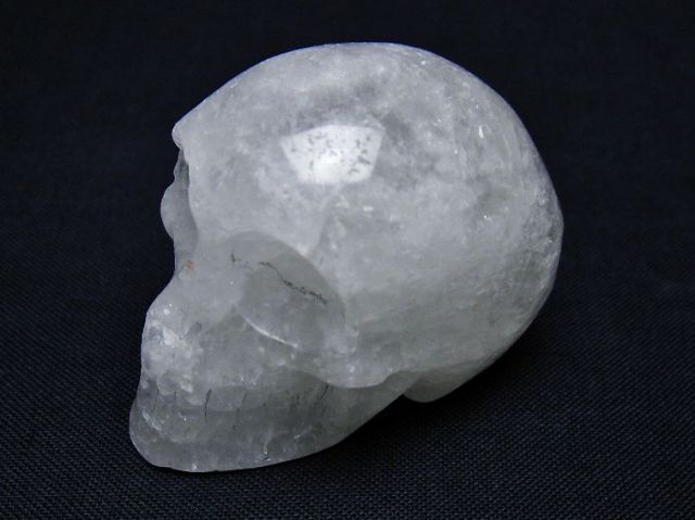 ヒマラヤ水晶ドクロ[T215-3885]