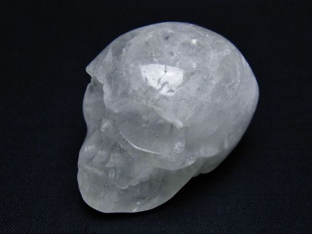 ヒマラヤ水晶ドクロ[T215-3937]