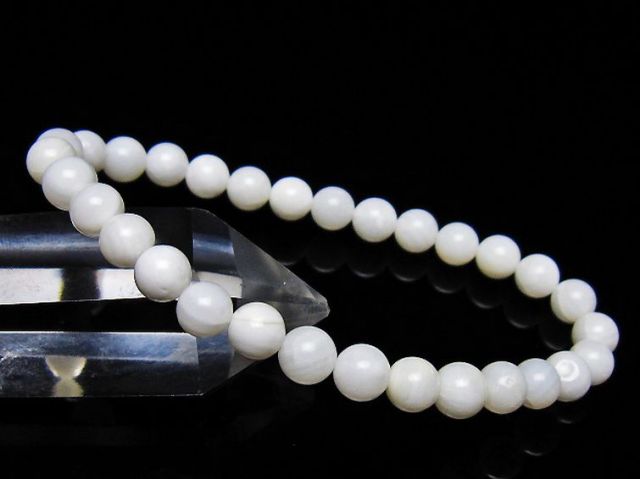 シャコガイブレスレット 6mm [t217-1628]