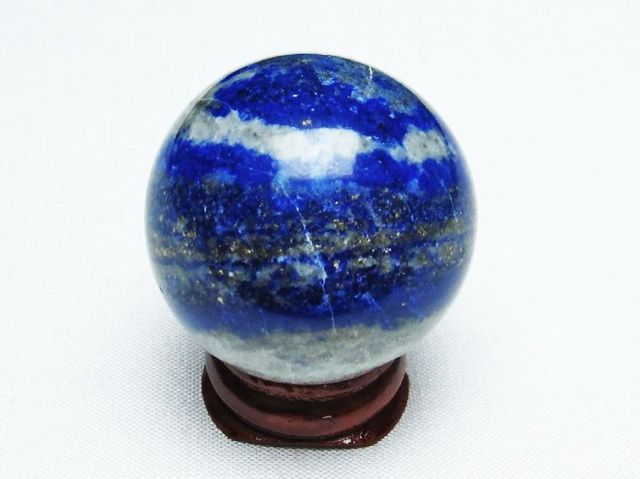 ラピスラズリ丸玉 37mm [T218-2304]