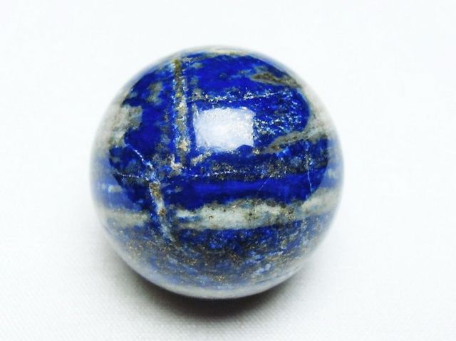 ラピスラズリ丸玉 33mm [t218-3316]