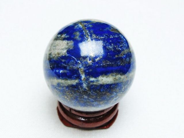 ラピスラズリ丸玉 33mm [t218-3316]