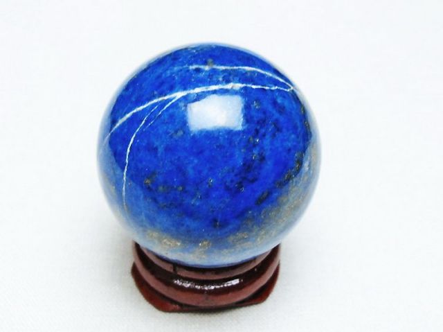ラピスラズリ丸玉 33mm [t218-3317]