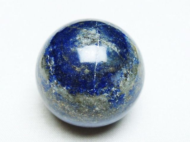 ラピスラズリ丸玉 34mm [t218-3324]