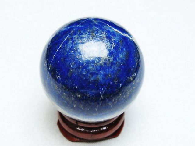 ラピスラズリ丸玉 34mm [t218-3327]