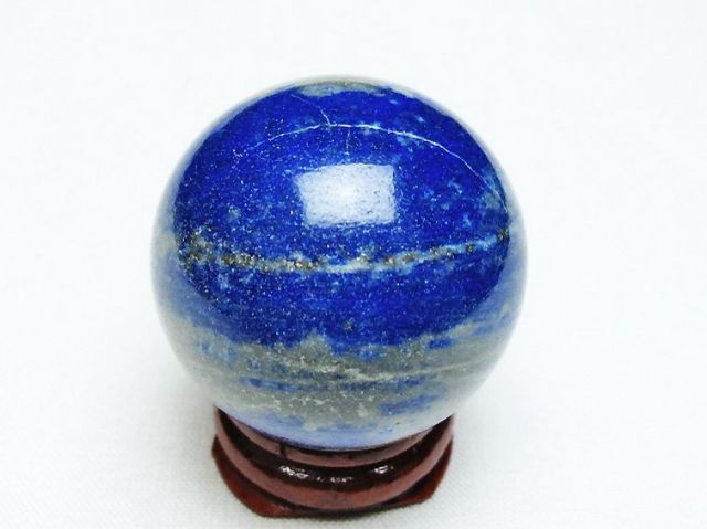 ラピスラズリ丸玉 34mm [t218-3335]