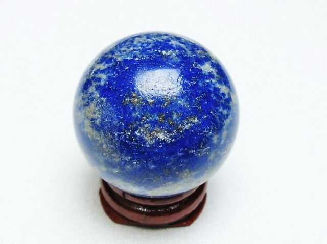 ラピスラズリ丸玉 34mm [t218-3340]